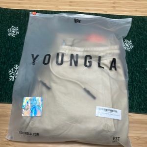 Young La athletic joggers